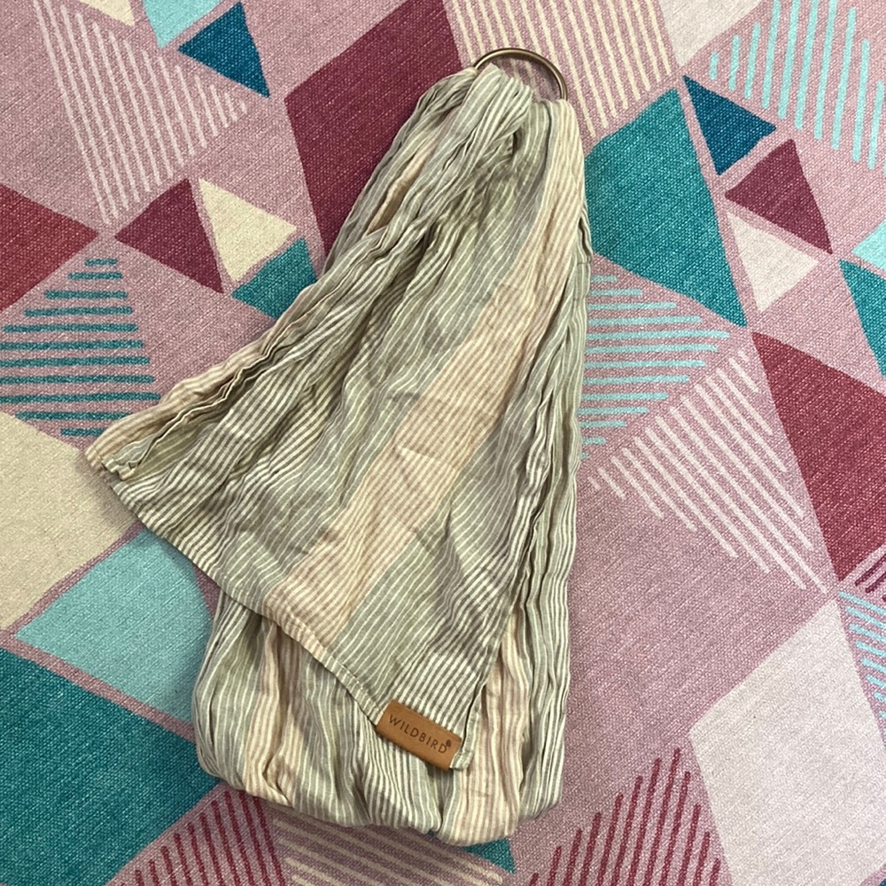 Wildbird linen ring sling